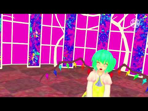 【スマホmmd】凛音(オリキャラ)でなでなで【東方改変mmd】
