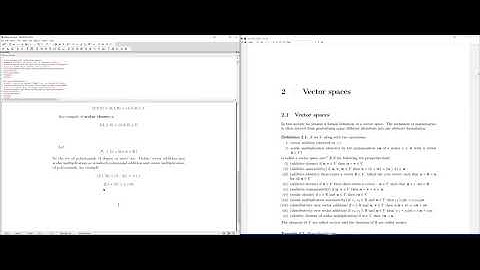 Lecture 5 Vector spaces