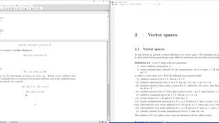 Lecture 5 Vector spaces