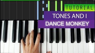 Dance Monkey by Tones and I Piano Tutorial + MIDI Download