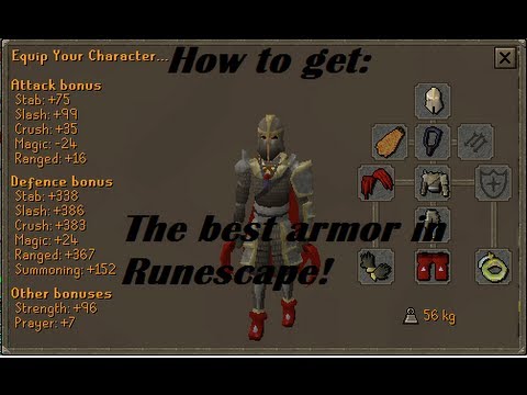 How to get: The best armor in Runescape!