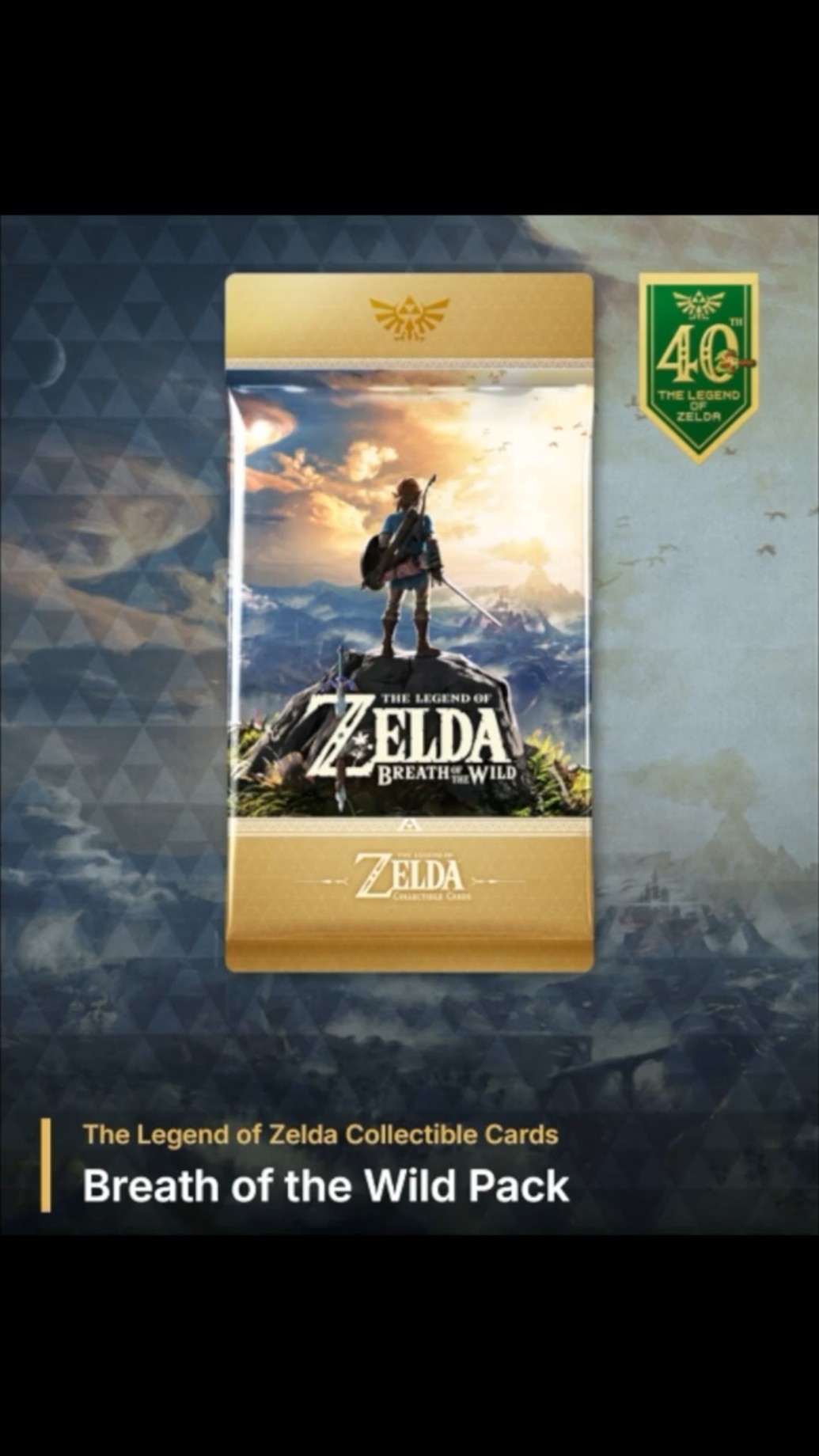 The Legend of Zelda Collectible Cards | Breath of the Wild Pack