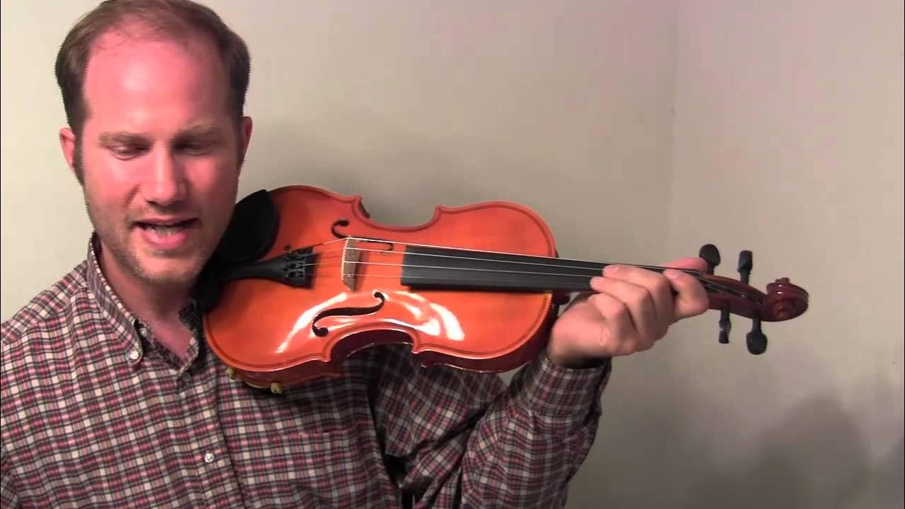 Beginner's guide to holding the fiddle and bow. YouTube