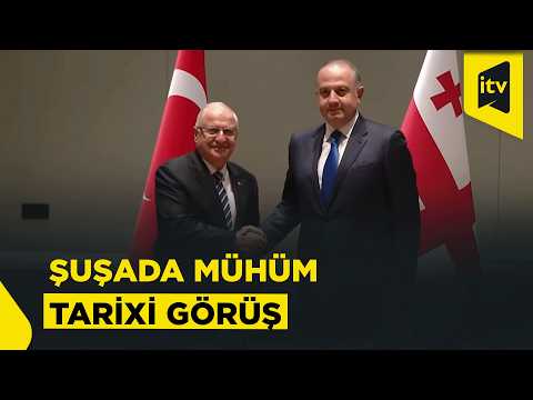 Şuşada tarixi görüş: Yaşar Gülər və Zakir Həsənov hansı məsələləri müzakirə etdilər?