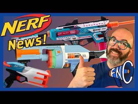 #55 X-Shot AEB Updates, International Woes, Hobby Shellfish & MORE NERF NEWS! | Foam News Collective