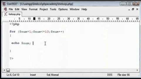Loops For Statement - Telugu