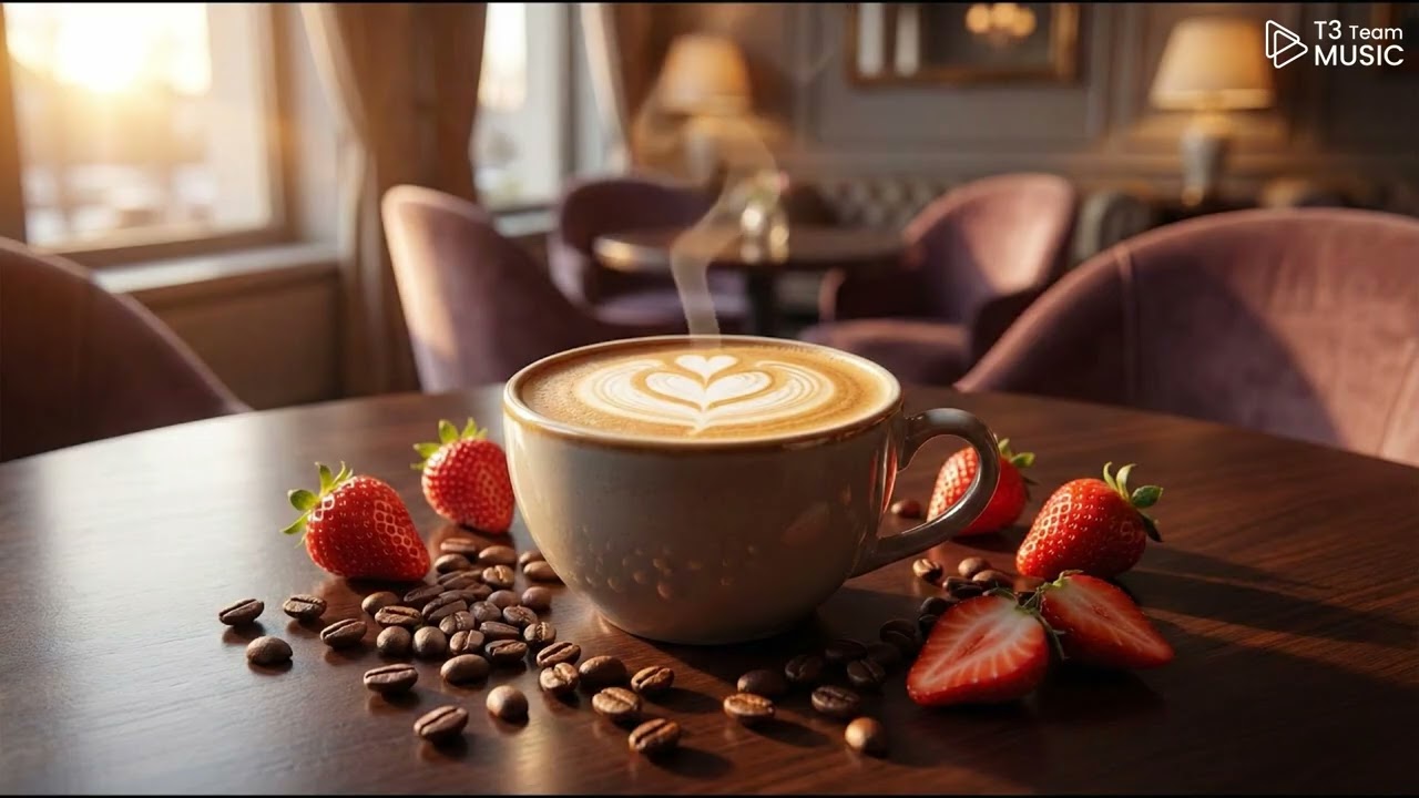 1. Happy Morning Coffee Jazz - Positive Piano Blues for Work & Study