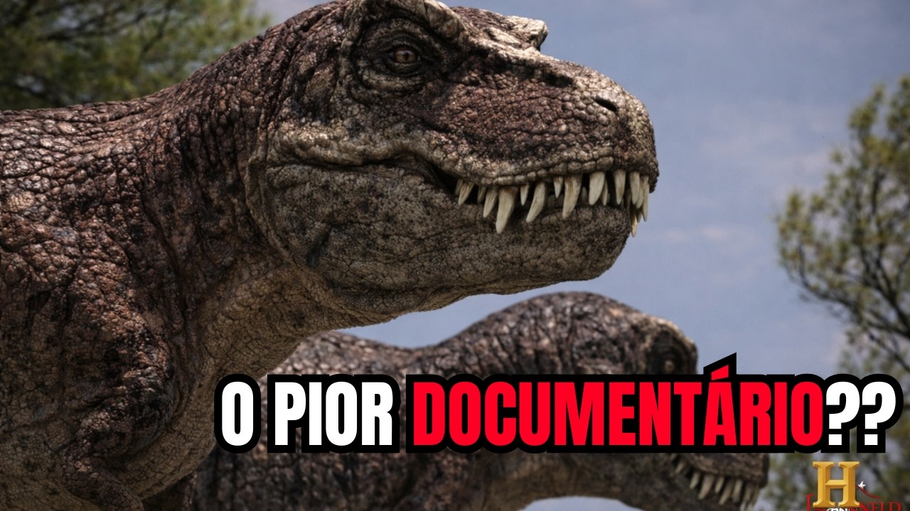 O PIOR DOCUMENTÁRIO SOBRE DINOSSAUROS JÁ FEITO