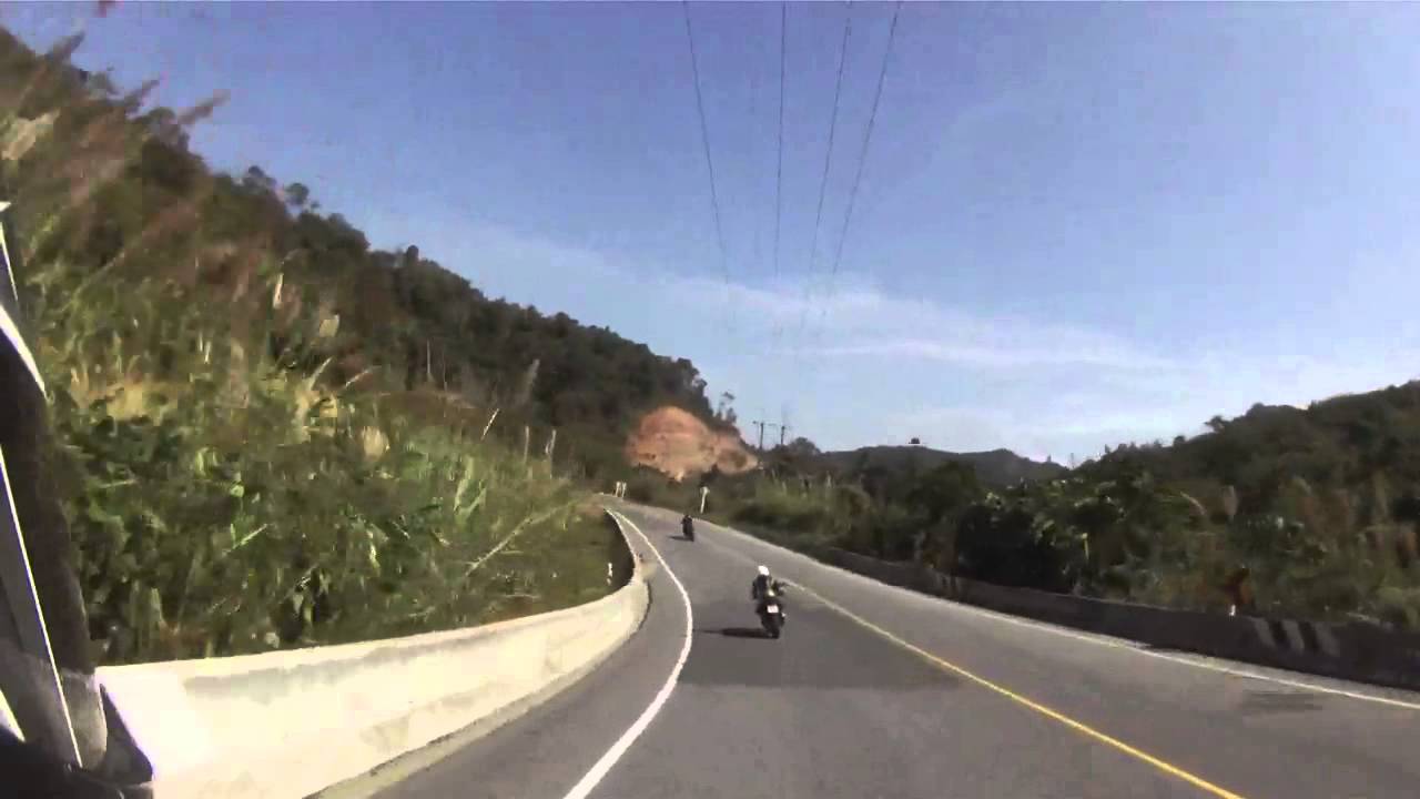 Route 1081 to Bo Klua on Kawasaki Versys