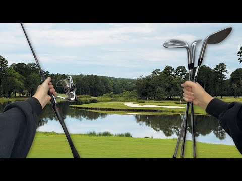I Caught A Huge Fish At This Golf Course Pond