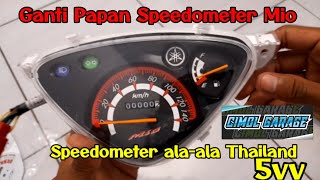 Ganti Papan Speedometer Mio Biar Lebih Seger