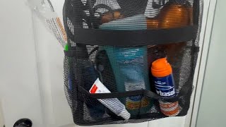 Shower Caddy Review & Packing Tips Dorm Room Essentials for Guys Girls Boys, Quick Dry Mesh Shower