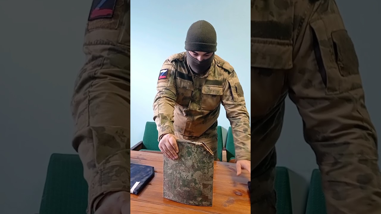 Бронежилет Elmon "Ahiles" + трофейные бронеплиты "ТЕМП 3000"