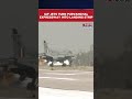 IAF Conducts Emergency Landing Drill On Purvanchal Expressway #shorts