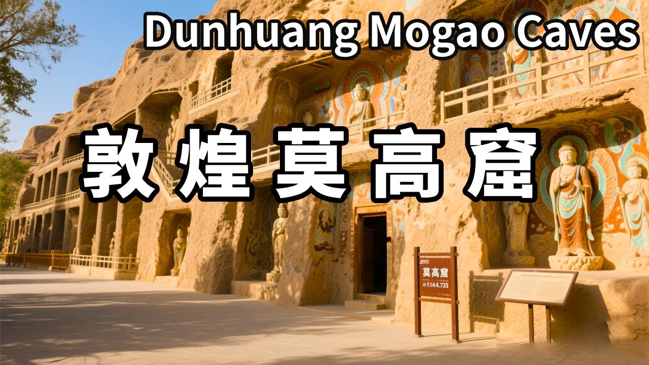 驚艷世人的敦煌莫高窟竟然在「造假」？身為著名的千佛窟，佛像竟然並非是雕刻而成【大海去旅行】