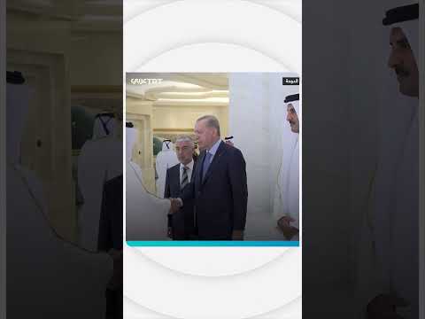 الرئيس أردوغان يلتقي أمير قطر