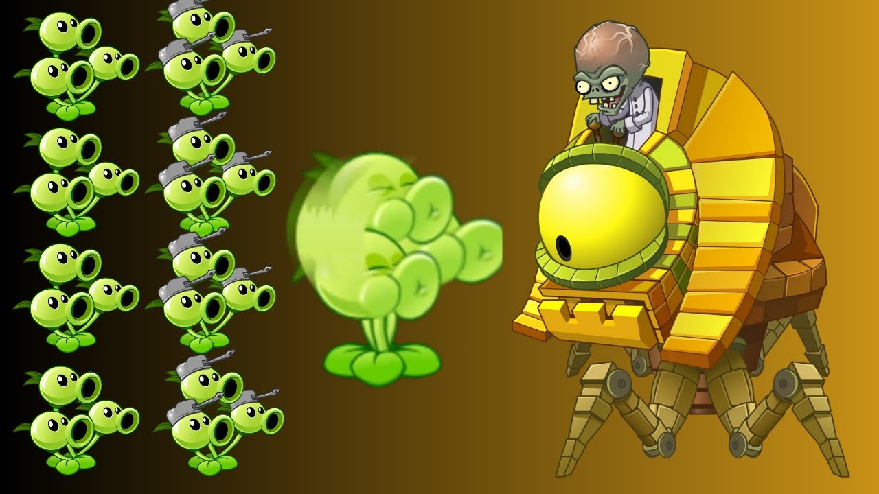 Modern Day Level Day 32 Gameplay || Plant vs zombies 2 Zomboss fight ...