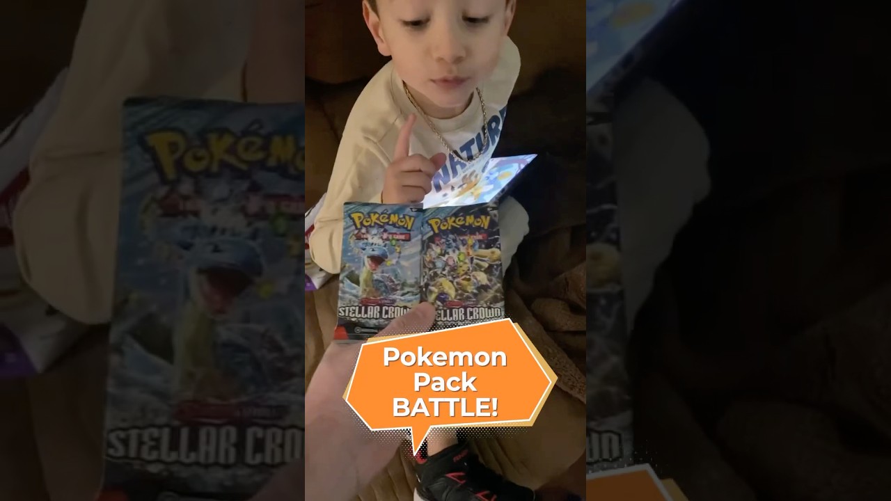 Pokémon Pack BATTLE Royale! WHO Will Be the Champion? #shorts #viralvideos