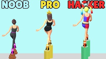 NOOB vs PRO vs HACKER in High Heels!