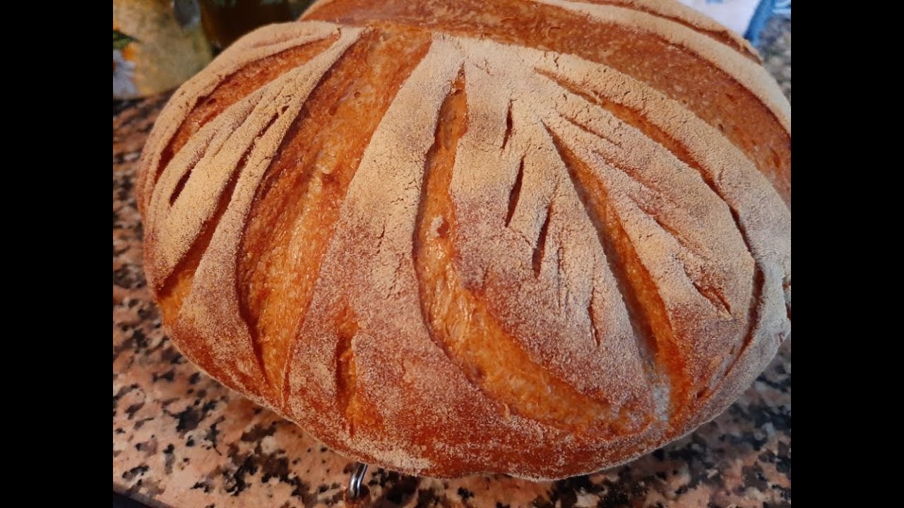 Pagnotta di pane con farina tipo1