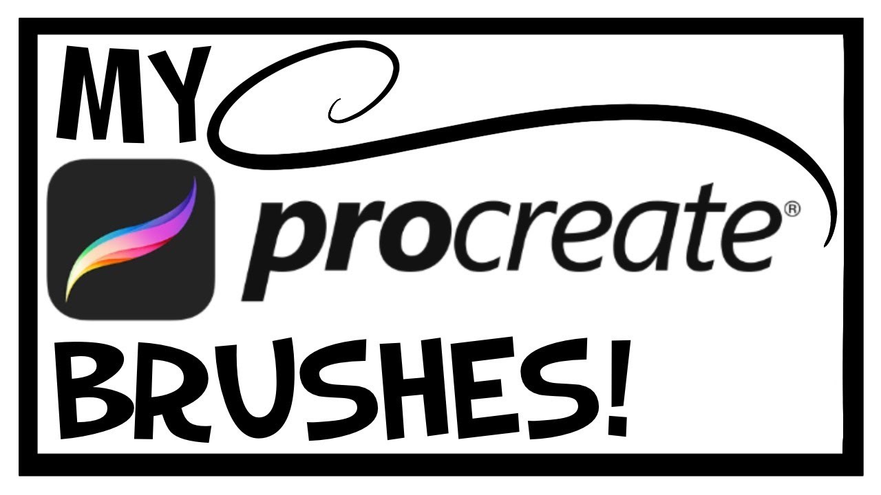 "What Brush Do You Use?" My 1st Procreate Brush Pack! - YouTube