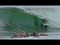 Mason Ho Surfing Into His Favorite Pile Of Rocks