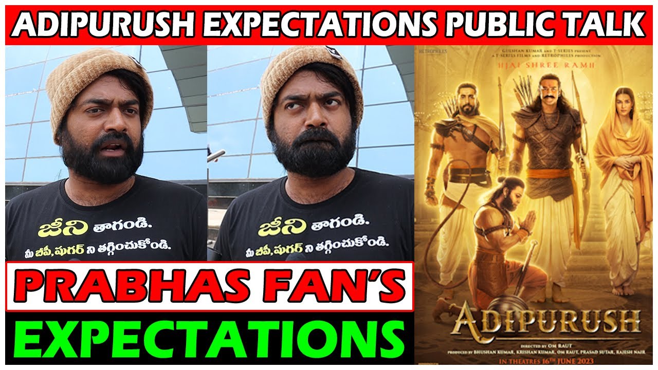 Adipurush Movie EXPECTATIONS Prabhas Fan's Reaction🔥🔥