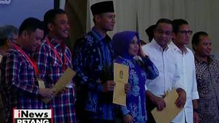 Download lagu Pilkada DKI Jakarta 2016 resmi diikuti 3 pasang Cagub dan Cawagub - iNews Petang 25/10