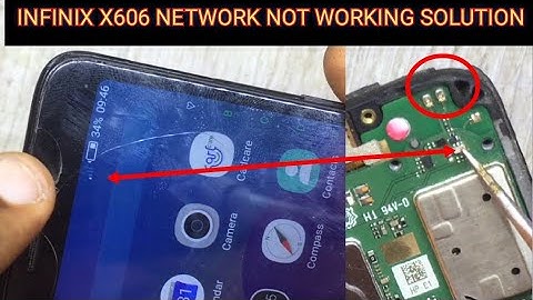 Infinix X606 NETWORK Problem and Solution | Android Motherboard repair