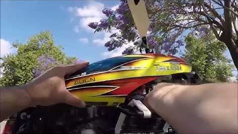 Align TREX 550E DFC with 600 head and boom