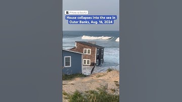 Another house collapses into the sea along North Carolina’s Outer Banks