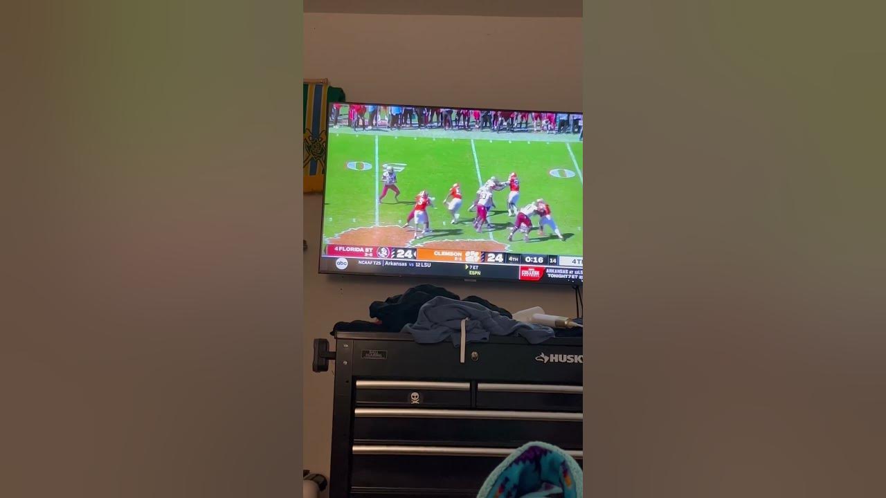 florida-state-clemson-game-going-into-overtime-youtube