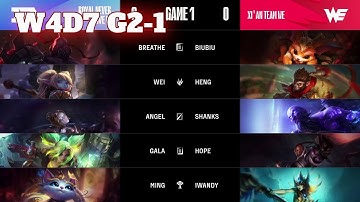 RNG vs WE - Game 1 | Week 4 Day 7 LPL Spring 2023 | Royal Never Give Up vs Team WE G1