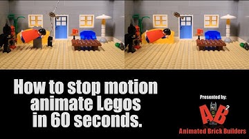 How to make LEGO objects fly in 60 Seconds | LEGO Stop Motion How To