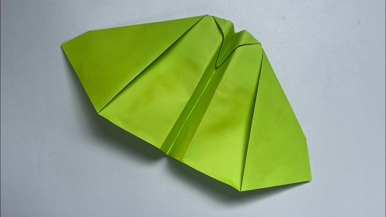 Flying paper bat Origami bat Easy steps for making paper bat