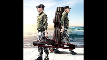 Túi đựng cần câu Đài Loan chống thấm nước 2 - 3 ngăn siêu bền - Hậu Anh Store