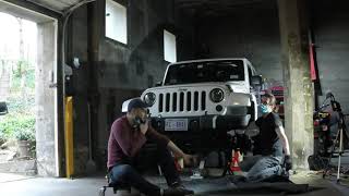 Time-lapse - Jeep Wrangler Rubicon 2.5 inch AEV Lift Install by Urban Master Experiment 562 views 3 years ago 4 minutes, 39 seconds