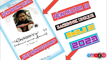 How to make Facebook Emoji name Account I