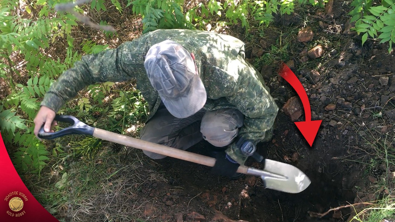 Большой поиск монет! Фундамент, заброшка и медведь на поле | Золотое Хобби