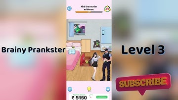 Brainy Prankster Level 3 Walkthrough | Step-by-Step Guide 🧠 #BrainyPrankster #GoAnswer