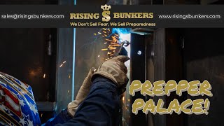 Prepper Palace | All Steel, Family Bunker Walk-Thru | Rising S Bunkers