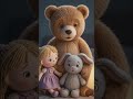 Brave Teddy saves friends on a stormy night 🧸🌧️ Moral: Be brave &amp; kind! ✨