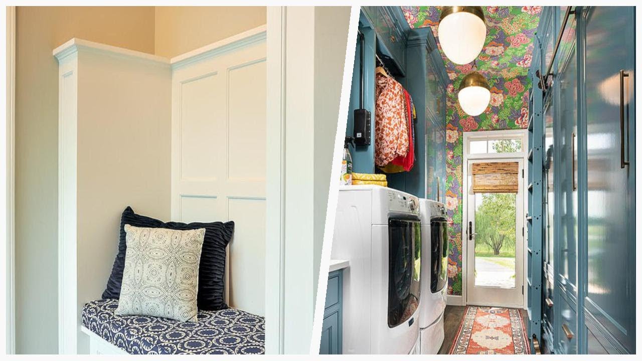 Maximize Laundry Room Space with Subway Tile Design | Designer CheatSheet