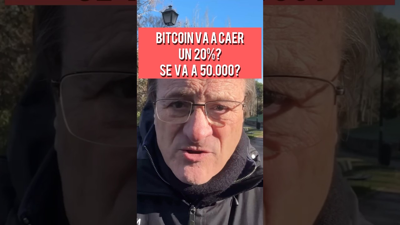 Bitcoin va CAER un 20%. Se va a 50.000€? José Luis Cava #cava #bolsa # bitcoin #inversion #btc #oro - YouTube