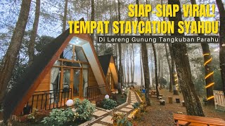 BARU LAGI!! PENGINAPAN DI TENGAH HUTAN PINUS! | Great Panorama Lodge & Camp Ciater Subang