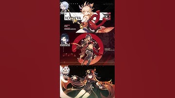 Our favorite character from each element! #shorts  #genshinimpact