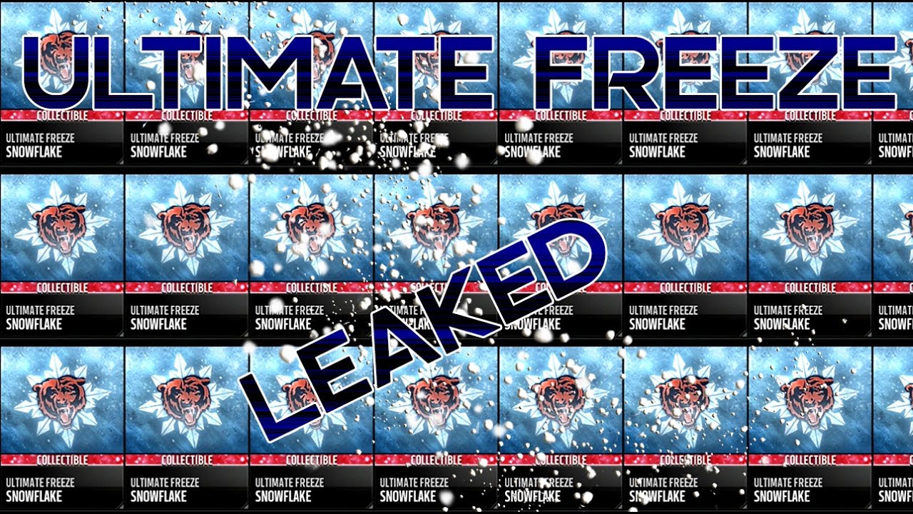 Ultimate freeze leaked!!!!madden mobile 17