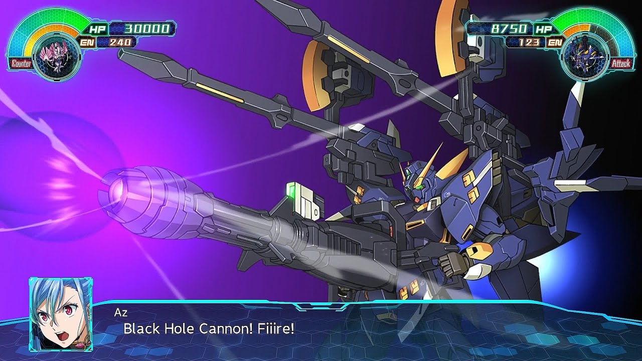 Super Robot Wars 30: Huckbein 30th All attacks