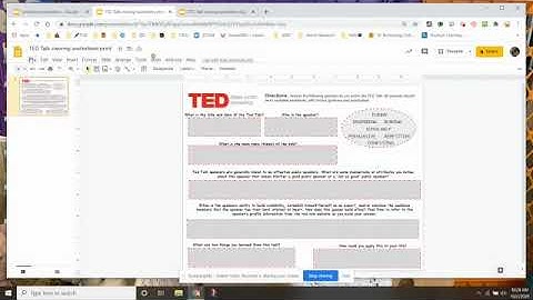 Fillable Forms with Google Slides