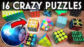 16 PUZZLES MASSIVE UNBOXING 😱 (The Tesseract Puzzle?!)
